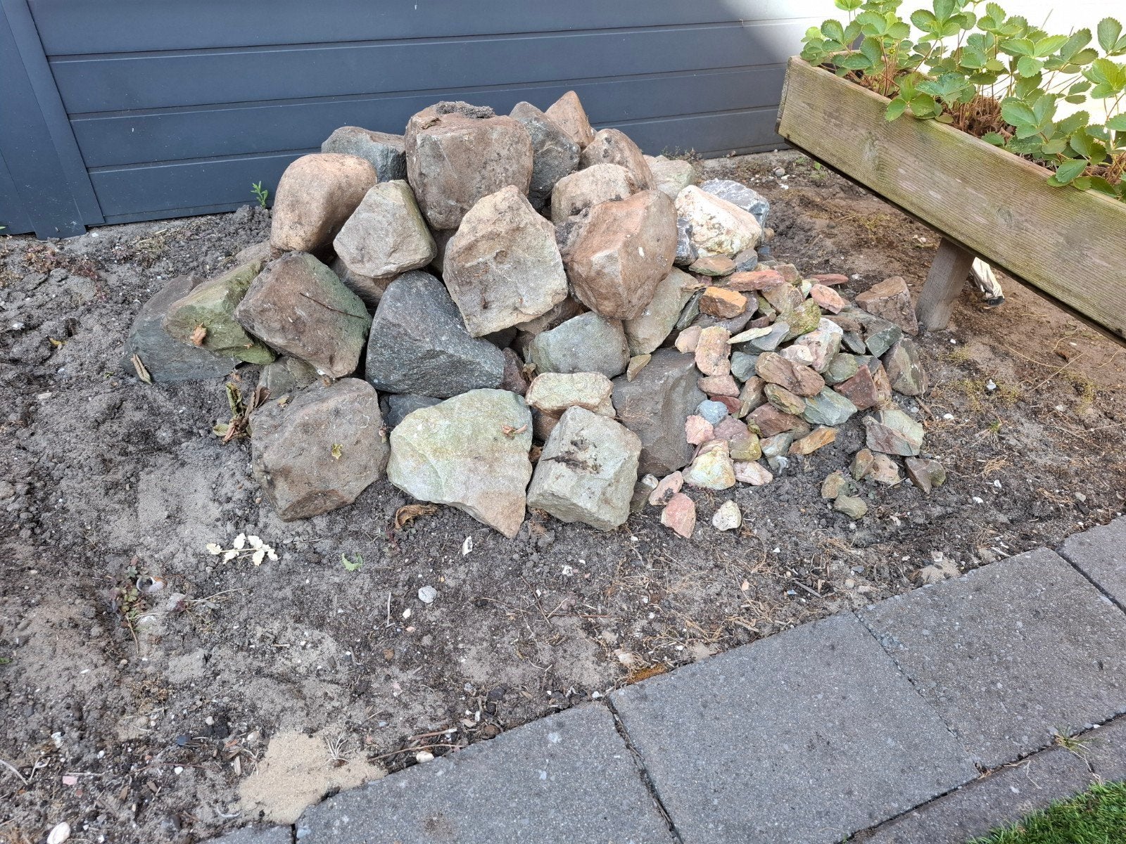 Gratis keien voor in de tuin of ...., Tuin en Terras, Grind, Keien en Split, Ophalen