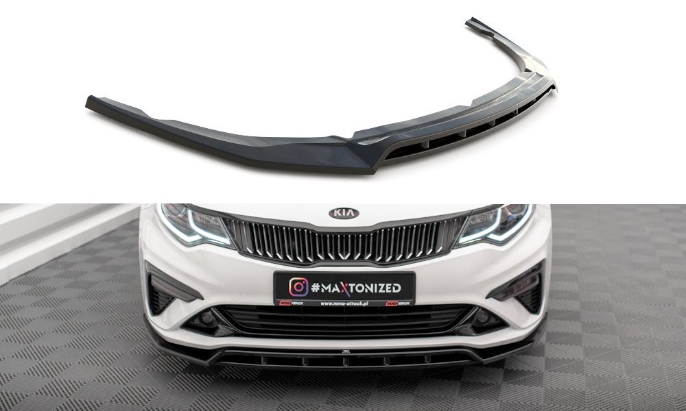 Voorlip sideskirt spoiler diffusser - Kia Optima 18-20, Auto diversen, Tuning en Styling, Ophalen of Verzenden