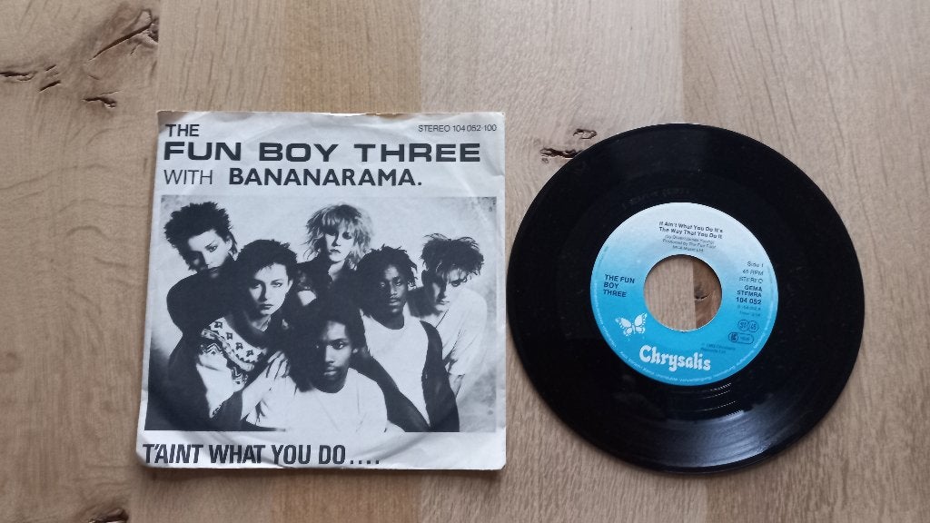 fun boy three, Gebruikt, Fotohoes, 7 inch, Ophalen of Verzenden