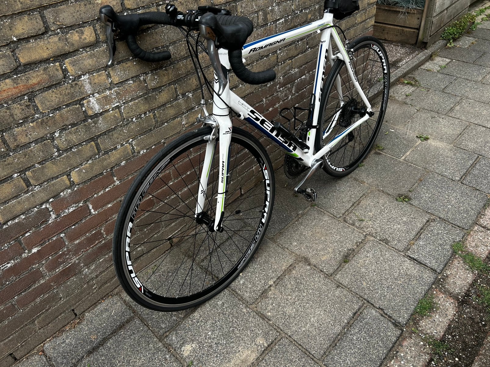Te koop SENSA Romagna. supra racefiets., Gebruikt, Velgrem, 53 tot 57 cm, Ophalen