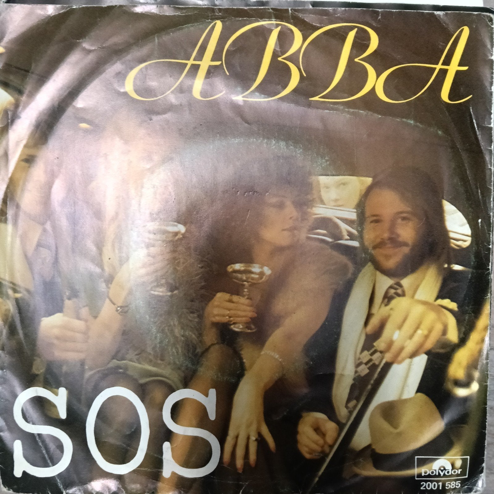 ABBA SOS, Gebruikt, 7 inch, Single, Ophalen of Verzenden
