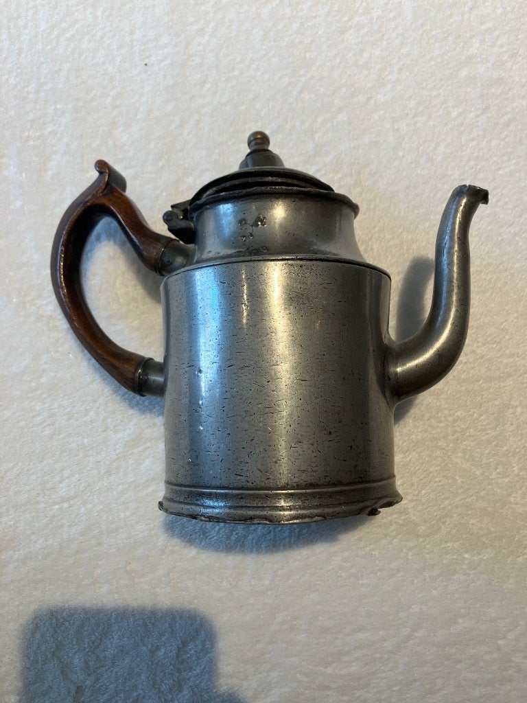 tinnen koffiepot, Antiek en Kunst, Ophalen of Verzenden