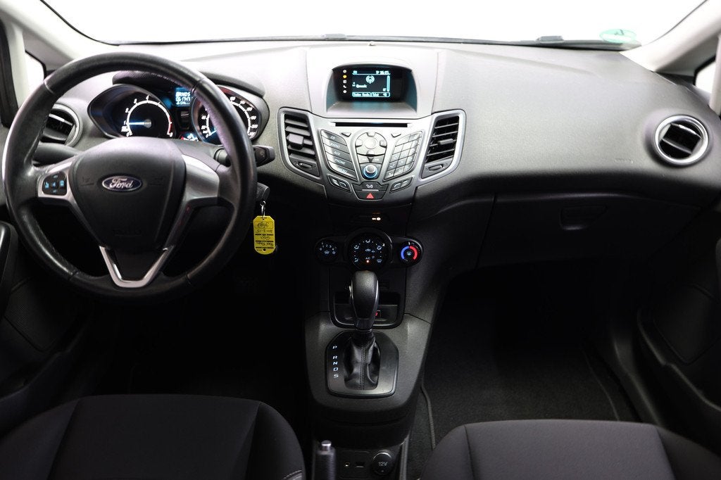 Ford Fiesta 1.0 EcoB 60.000 km ! Titanium AIRCO BT STOELVERW, Auto's, Gebruikt, Zwart, Origineel Nederlands, Bedrijf