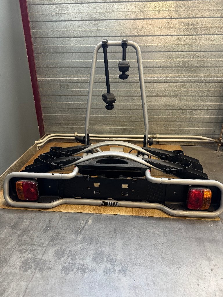 Fietsendrager Thule, Auto diversen, Fietsendragers, Ophalen, Gebruikt, Elektrische fiets, 2 fietsen