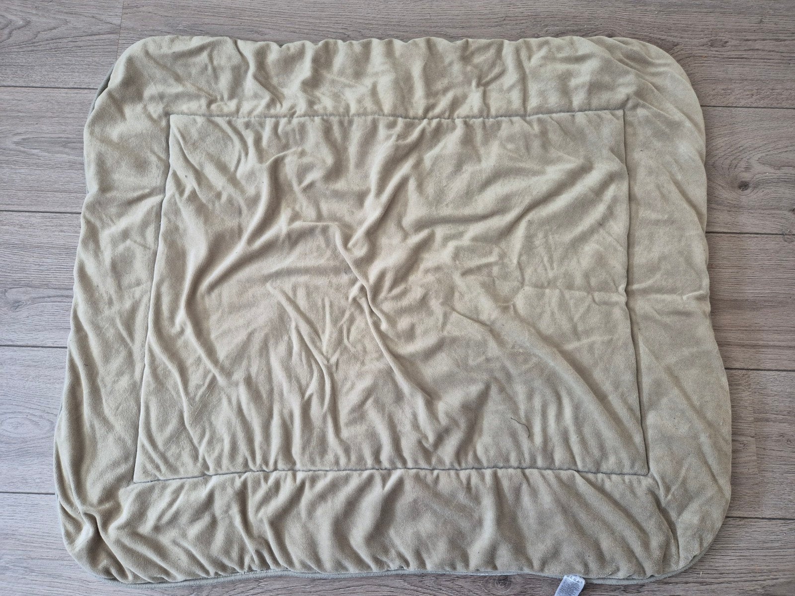 Hema boxkleed olijfgroen met Luipaardprint, Wasbaar, Ophalen of Verzenden, Meerkleurig, Deken