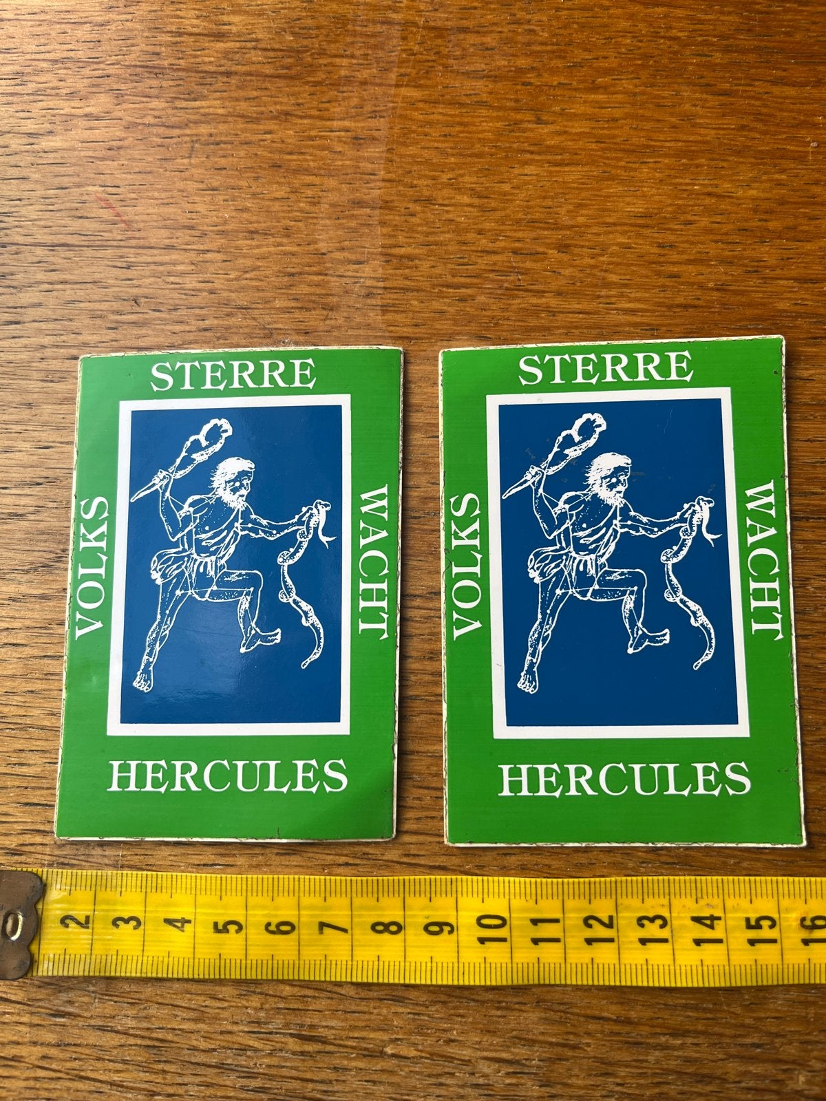 2x Vintage Sterre Wacht Hercules sigarenbandjes, Verzamelen, Overige Verzamelen, Ophalen of Verzenden, Gebruikt