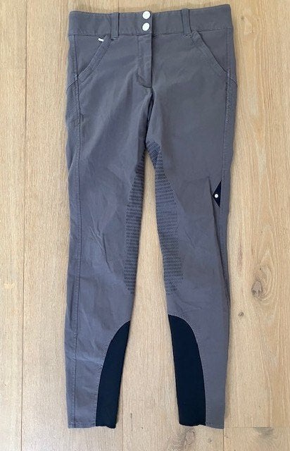 Mooie rijbroek Equiline maat 38-40, Dieren en Toebehoren, Paardrijkleding, Dressuur, Overige merken, Zo goed als nieuw, Grijs