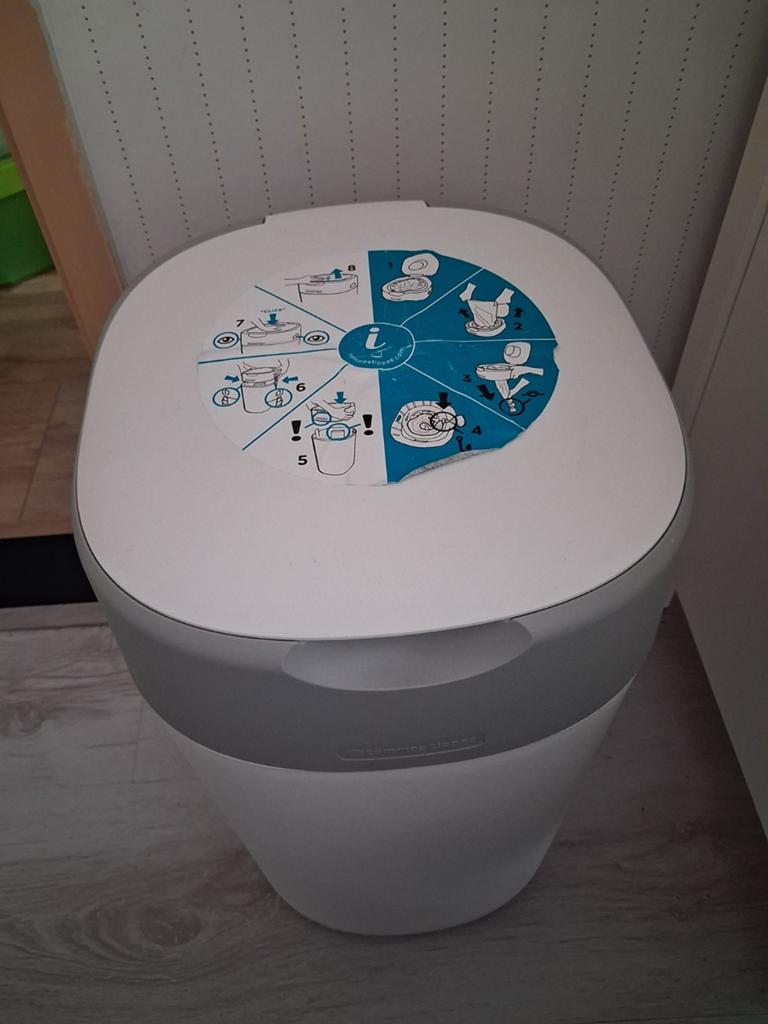 Tommee Tippee Twist & Click luieremmer, Ophalen, Gebruikt