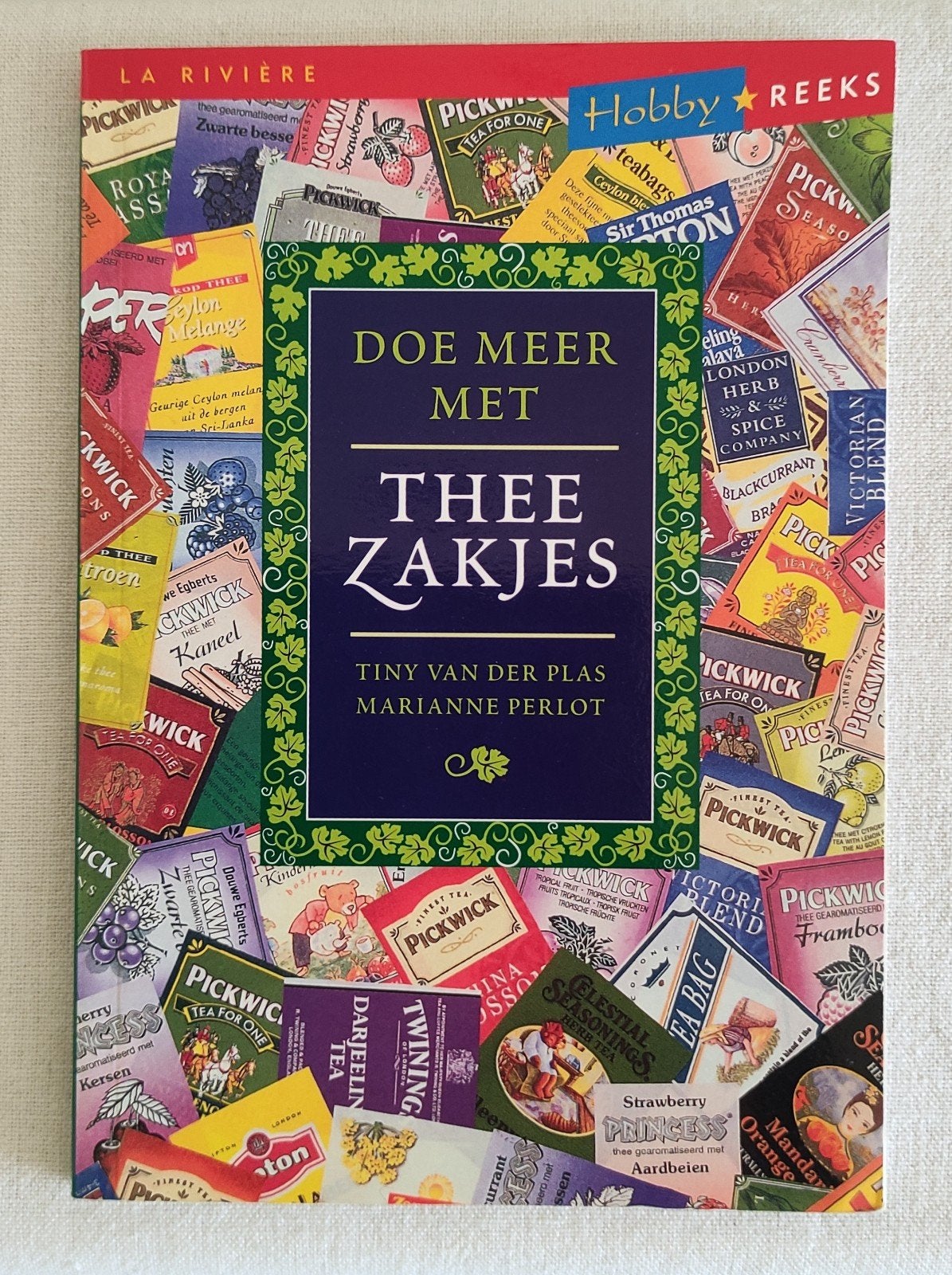 Hobbyboekje kaarten maken. Eventueel met theezakjes, Boeken, Ophalen of Verzenden, Zo goed als nieuw, Overige onderwerpen