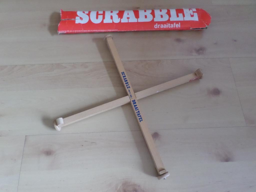 scrabble draaitafel, Ophalen, Zo goed als nieuw