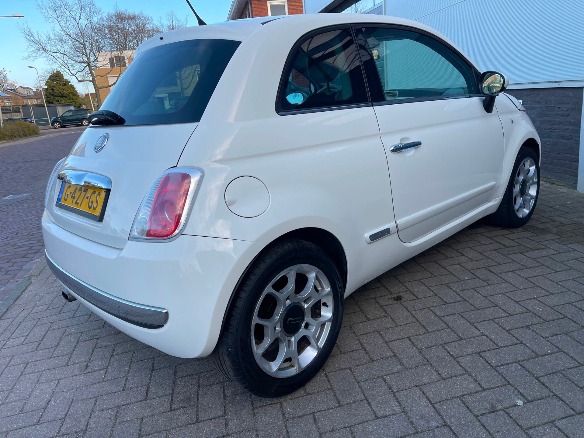 Fiat 500 1.2 Pop/Panoramdak/Leder/Airco/Elek-pakket, Auto's, Fiat, Voorwielaandrijving, Gebruikt, 1242 cc, 4 cilinders