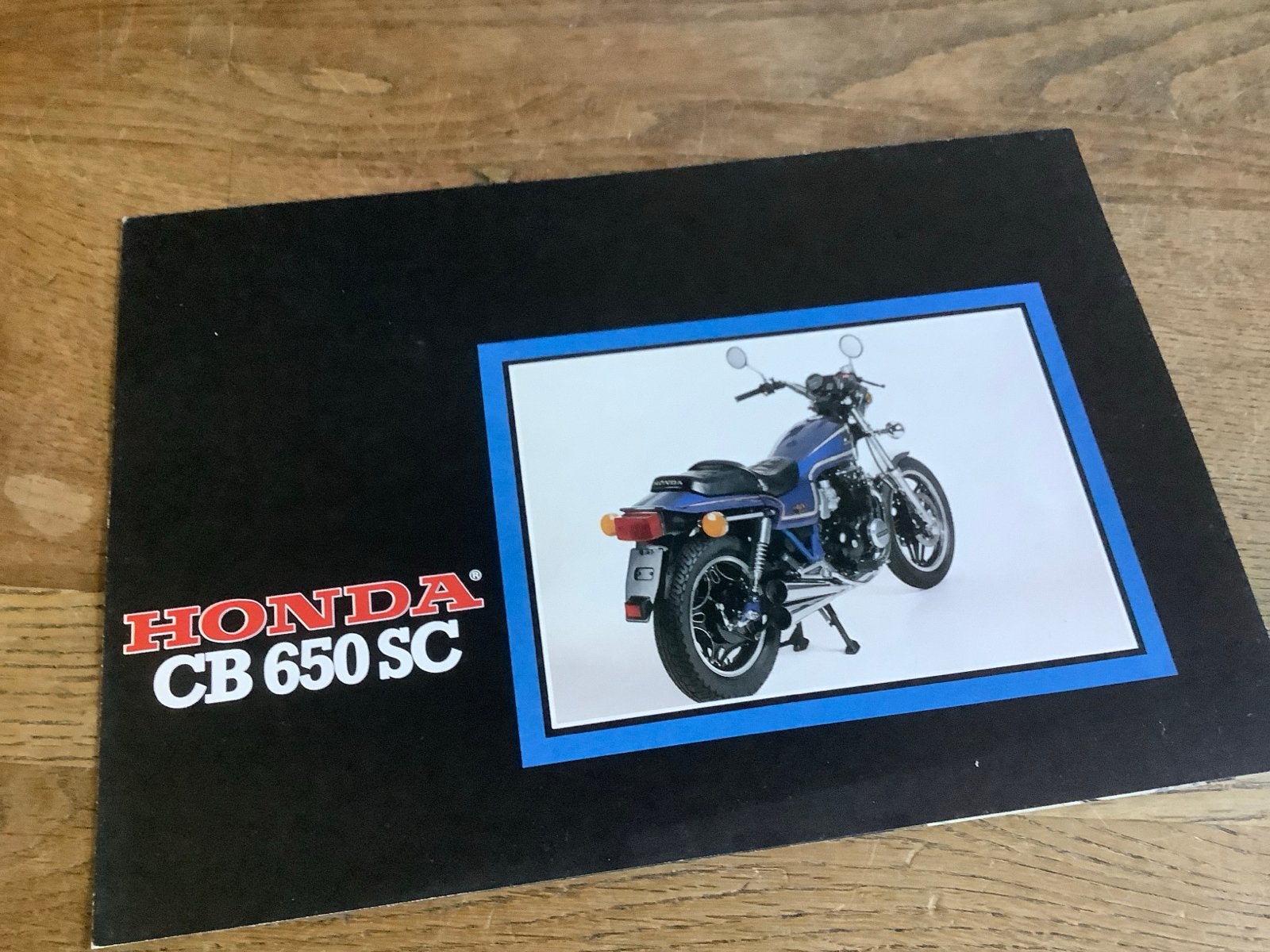 Honda CB 650 SC - luxe Nederlands talige brochure.    (7), Verzenden, Honda