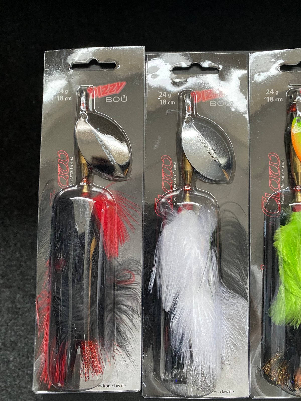 Iron Claw Dizzy Bou Bucktail spinner 18cm 24 gram, Watersport en Boten, B, Overige typen, Ophalen of Verzenden, V