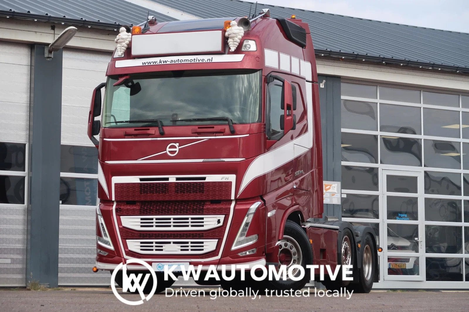 Volvo FH 500 6X2/2/ FULL AIR/ VEB+/ DUAL CLUTCH/ WB 410/ SPE, Euro 6, Leder, Bedrijf, Diesel
