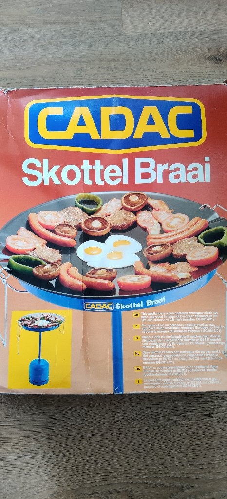 Codac Skottel Braai, Ophalen, Zo goed als nieuw, Cadac