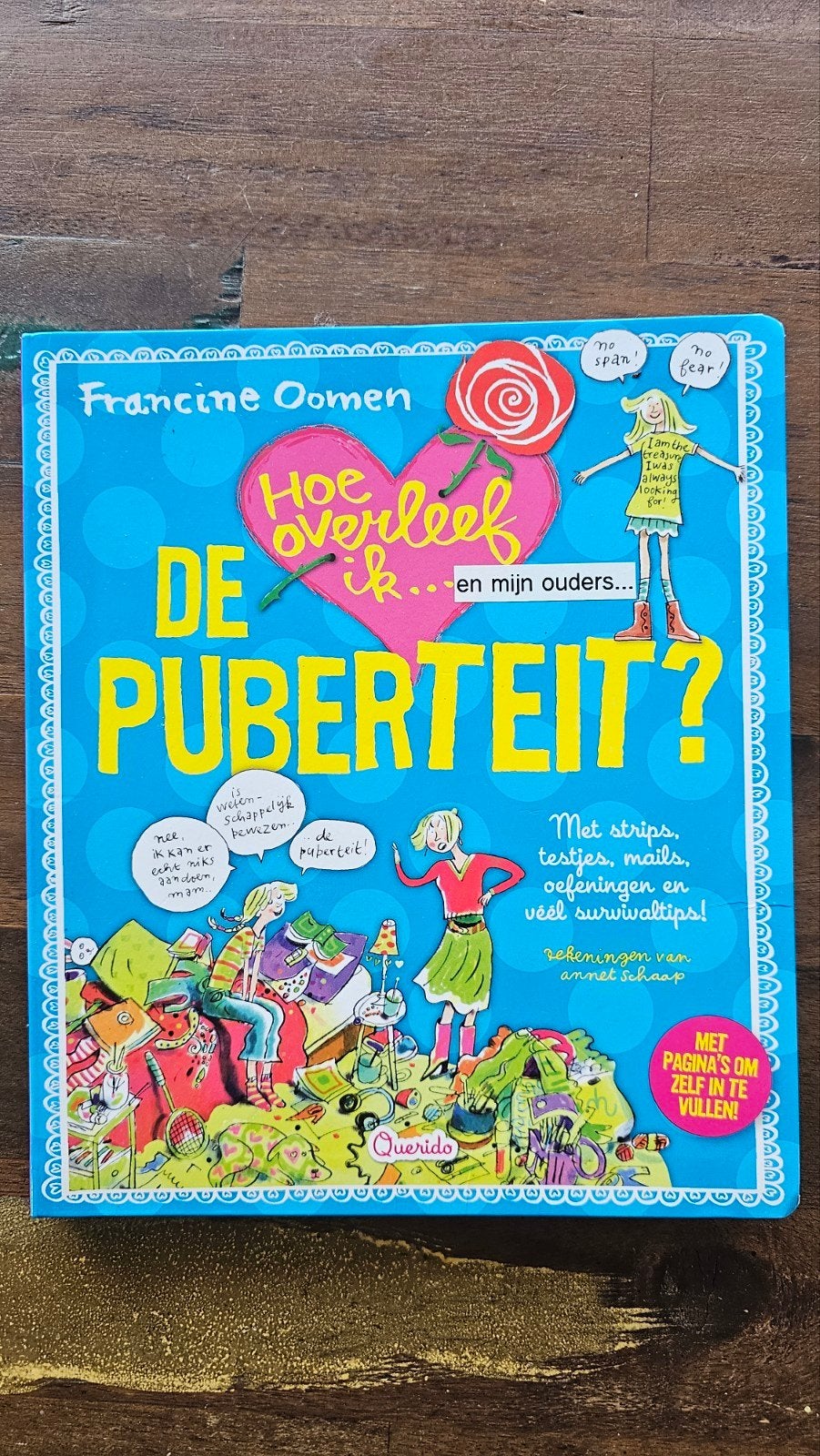 Hoe overleef ik... de puberteit? - Francine Oomen, Ophalen of Verzenden, Gelezen