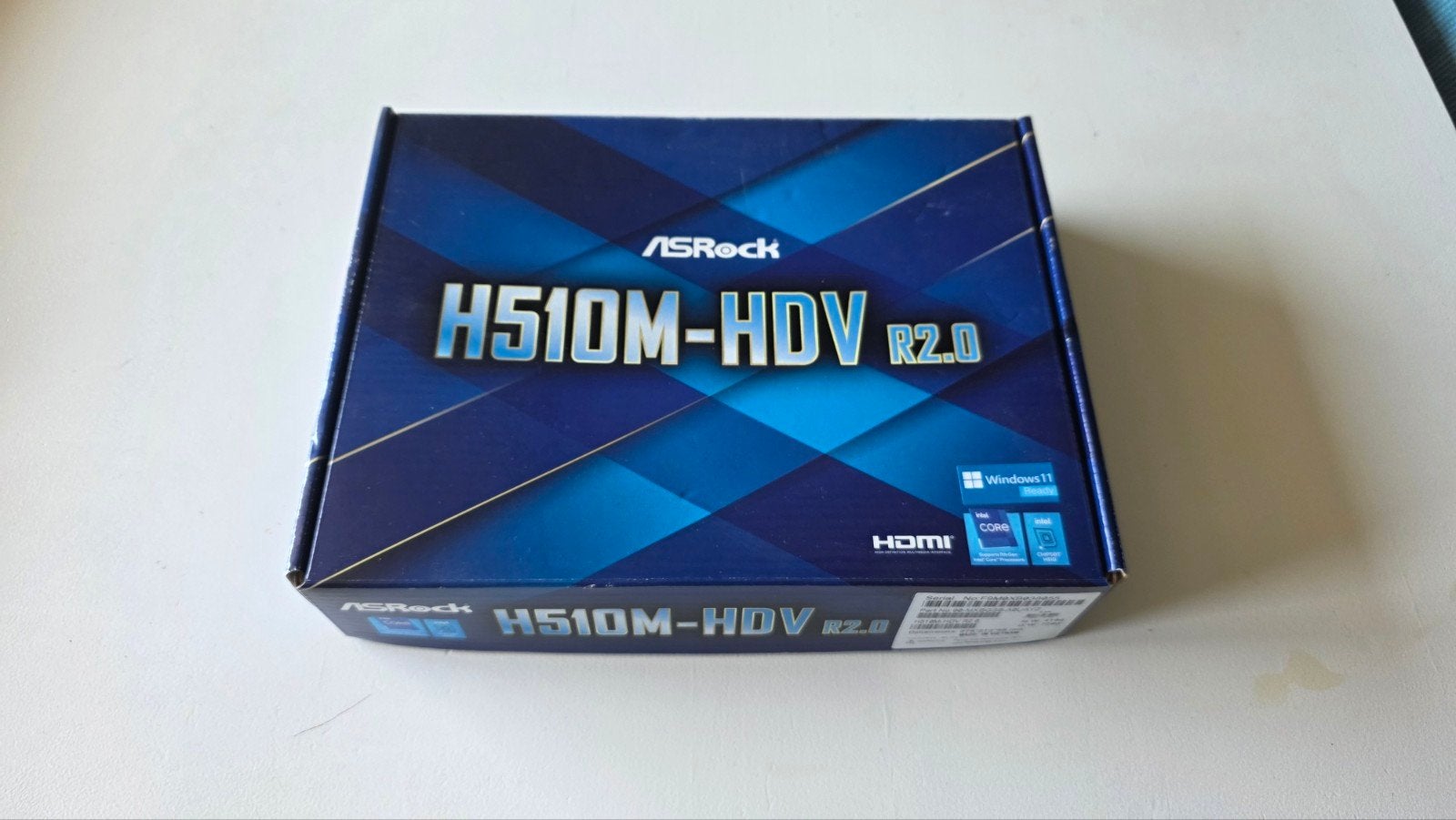 ASRock H510M-HDV R2.0 Moederbord - Nieuw in doos, Computers en Software, Moederborden, DDR4, Nieuw, Ophalen of Verzenden, Micro-ATX
