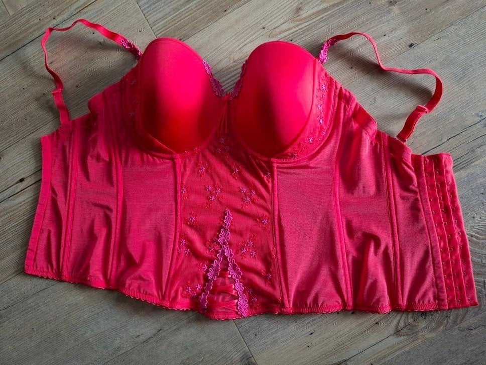 NIEUW!!!!  rode voorgevormde bustier van MARIE JO maat 75E, MARIE JO, Ophalen of Verzenden, Rood, Body of Korset