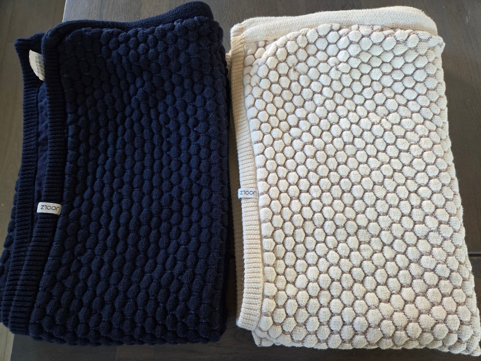 Joolz dekens - set van 2 (blauw en beige), Ophalen of Verzenden