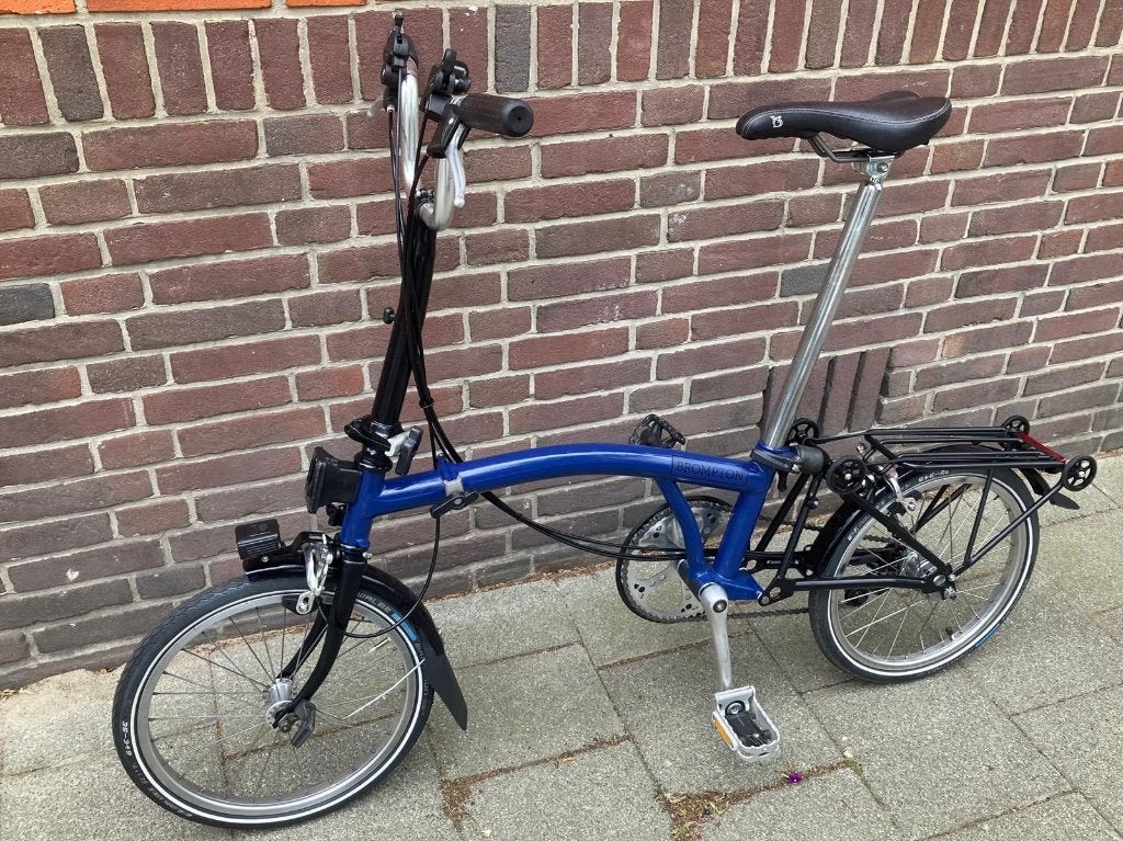 Prachtige BROMPTON 6-speed, z.g.a.n. en met volledige beurt, Fietsen en Brommers, Fietsen | Vouwfietsen, Ophalen, Brompton, 16 tot 18 inch