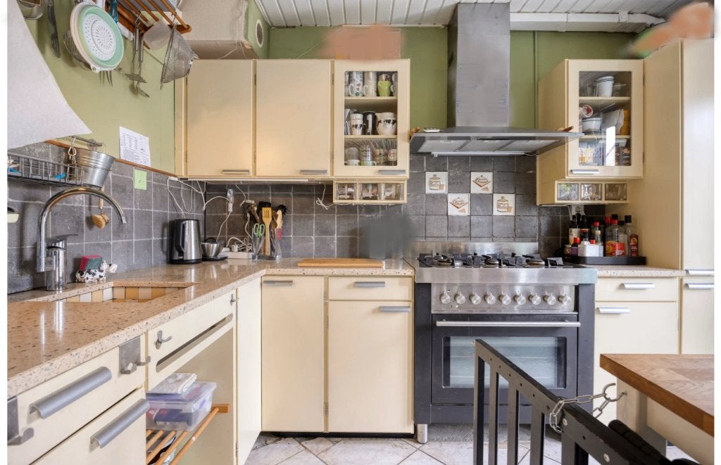 keuken Piet Bruijnzeel, Huis en Inrichting, Ophalen, Gebruikt, Overige materialen, Wit