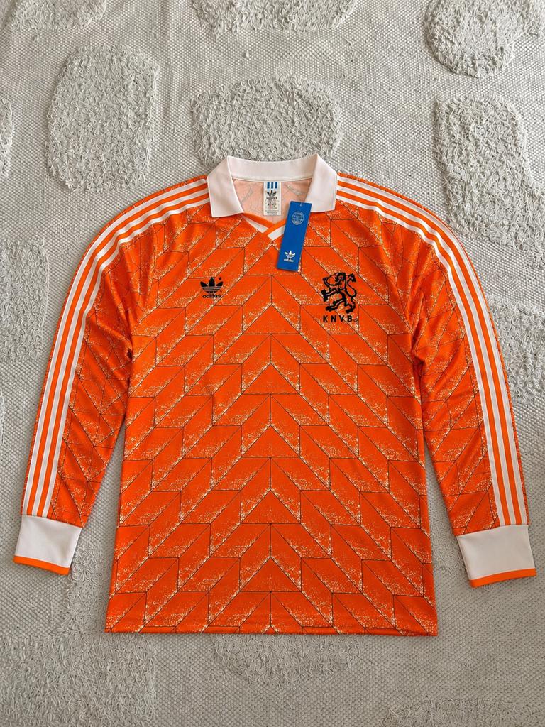 Nederlands 1988 retro longsleeve, Maat M, Ophalen of Verzenden, Nieuw, Shirt