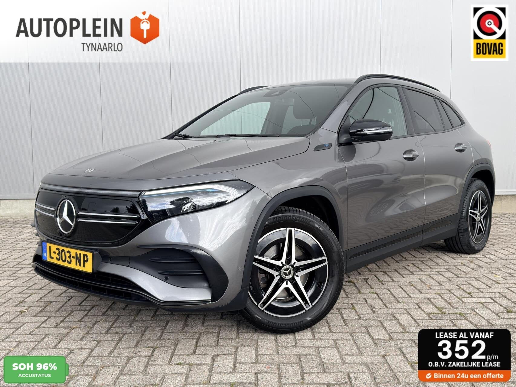 Mercedes EQA 250 Business Solution AMG 67 kWh 1e eig|Dealer, Gebruikt, 750 kg, 190 pk, Met garantie (alle)
