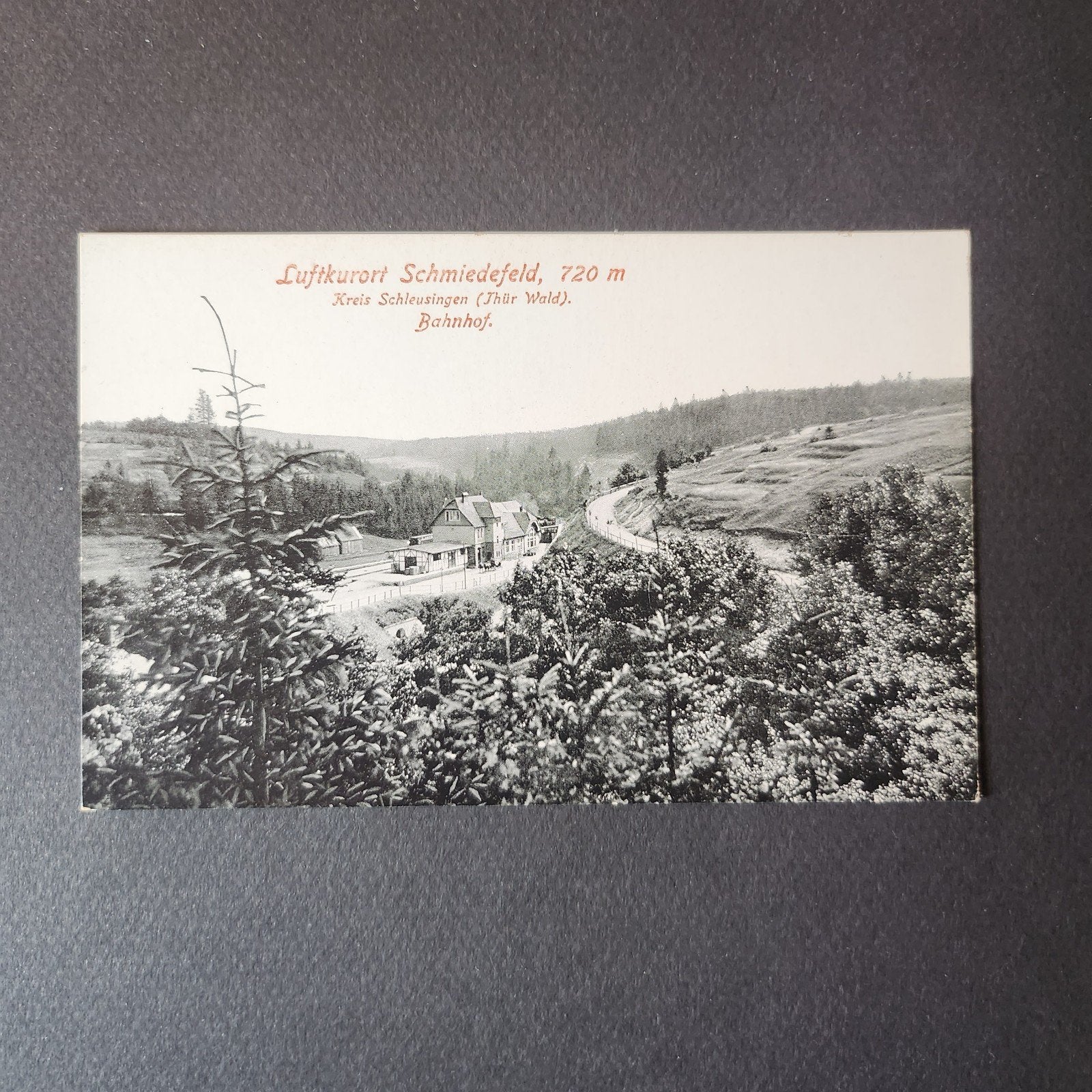 Oude Ansichtkaart: Luftkurort Schmiedefeld, Thüringer Wald, Verzenden