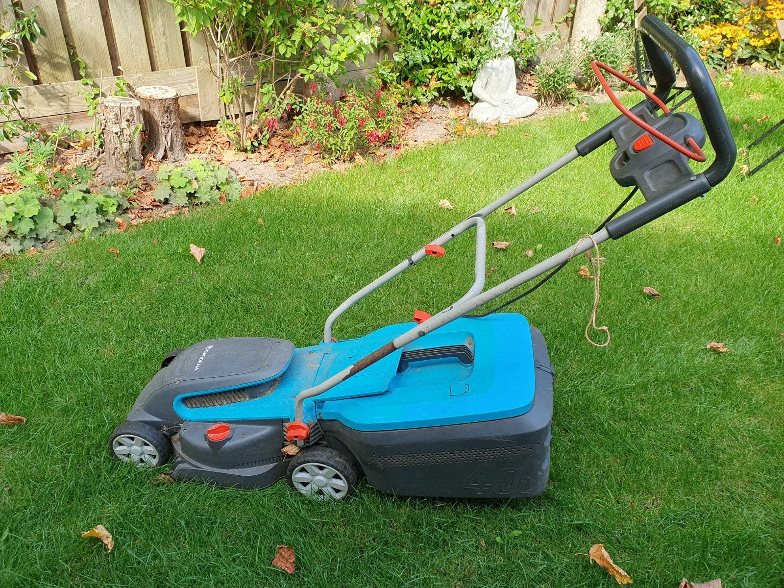 Grasmaaier Gardena elektrisch, Ophalen, Cirkelmaaier, Gebruikt, Elektrische grasmaaier
