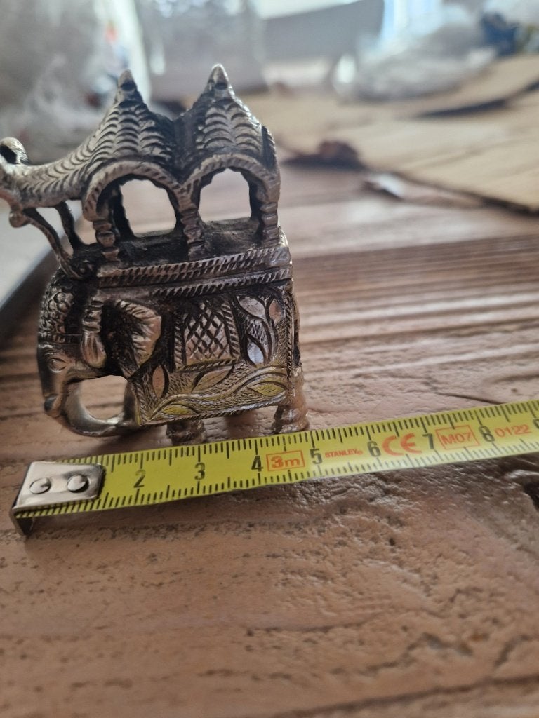Verzilverd olifantje 207 gram, Antiek en Kunst, Ophalen of Verzenden