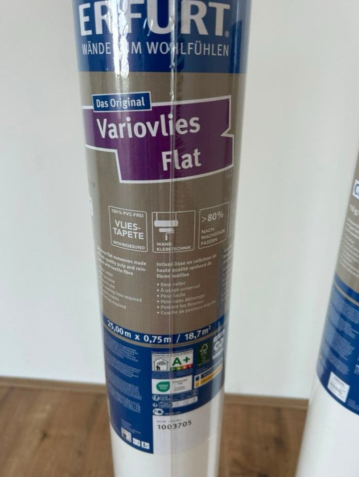 Foto 2 van Erfurt Variovlies Flat Classic renovlies behang