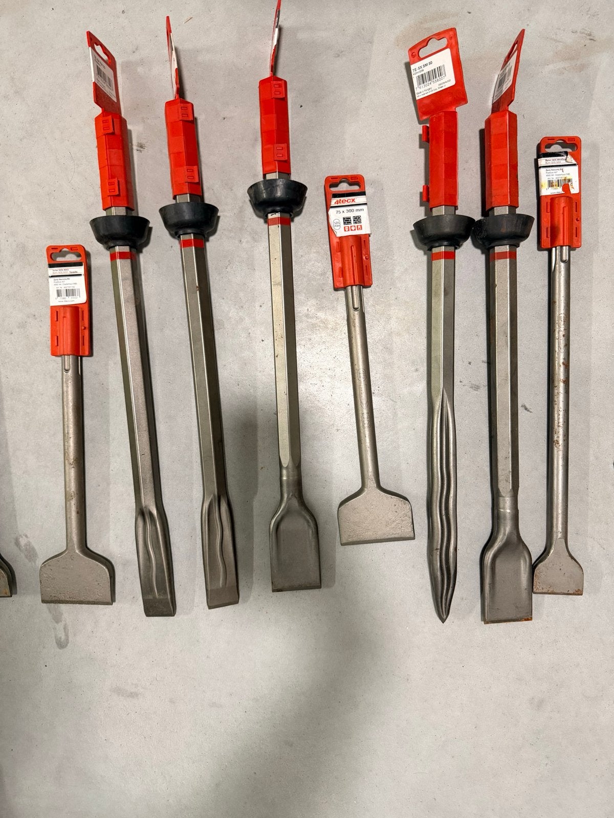 Diverse Beitels - Nieuw, Doe-het-zelf en Verbouw, Ophalen of Verzenden, Nieuw, Beitel, Hilti