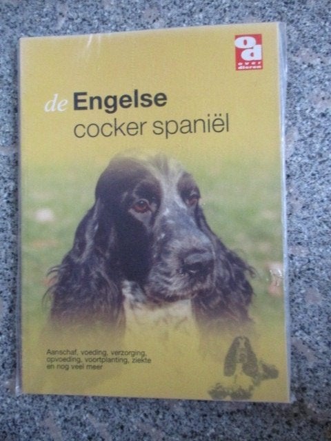 Over Dieren informatieboekje de Engelse cocker spaniël, Ophalen of Verzenden, Nieuw, Overige diersoorten