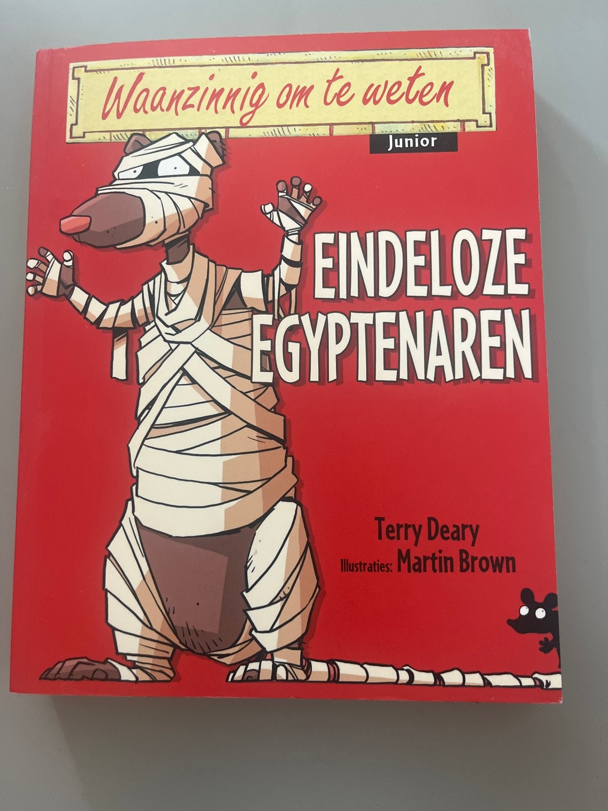 Waanzinnig om te weten: Eindeloze Egyptenaren (Nieuw), Ophalen of Verzenden, Nieuw, Non-fictie