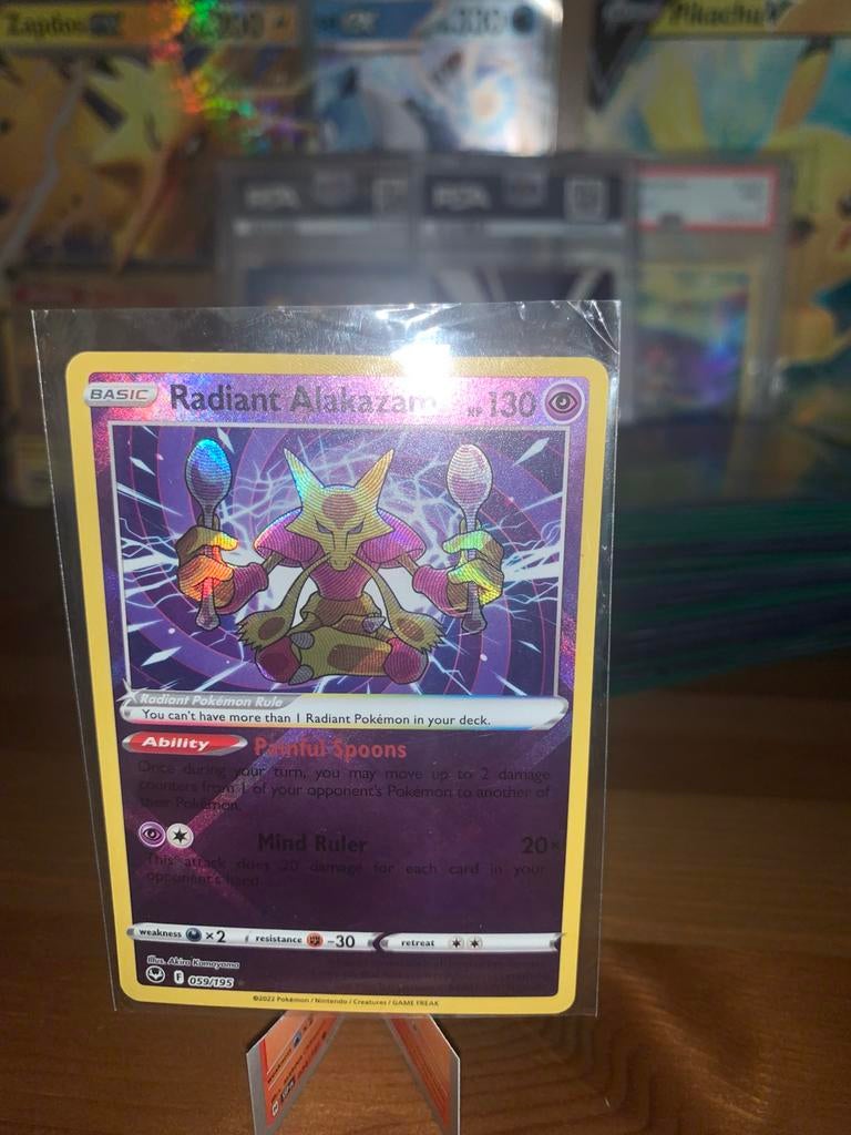 Radiant alakazam silver tempest #059, Ophalen of Verzenden, Nieuw