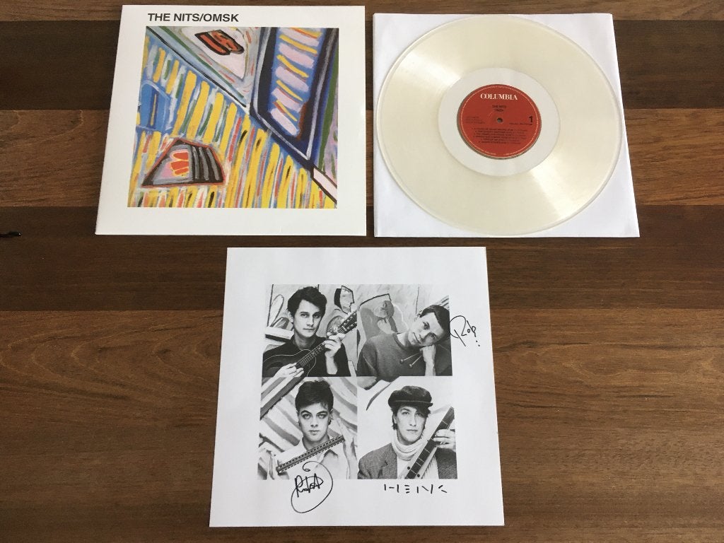 Vinyl LP The Nits Omsk TRANSPARENT NUMBERED GESIGNEERD NIEUW, Limited edition, Ophalen of Verzenden, Nieuw in verpakking, 12 inch