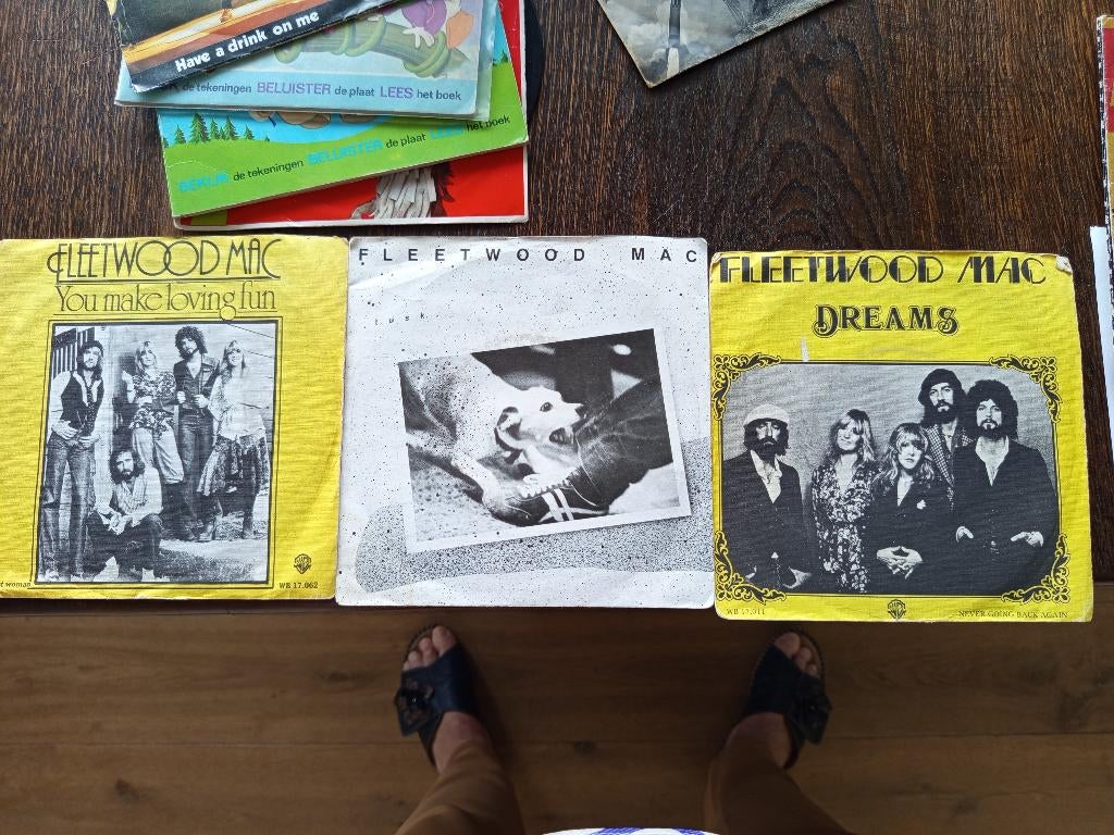 Fleetwood Mac 45 toeren vinyl singles, Ophalen, Gebruikt, Pop, Single