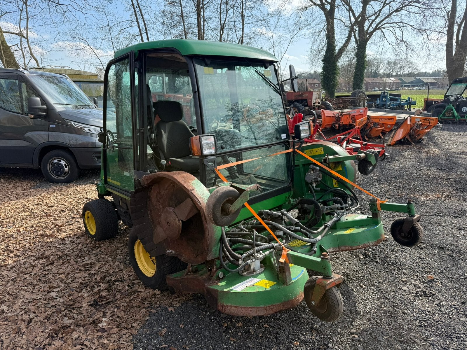 John deere 1505 grasmaaier / zitmaaier / gazonmaaier, Ophalen of Verzenden, Gebruikt