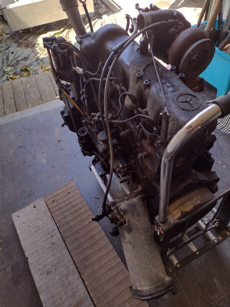 mercedes om 616 motor (defect), Ophalen, Mercedes-Benz