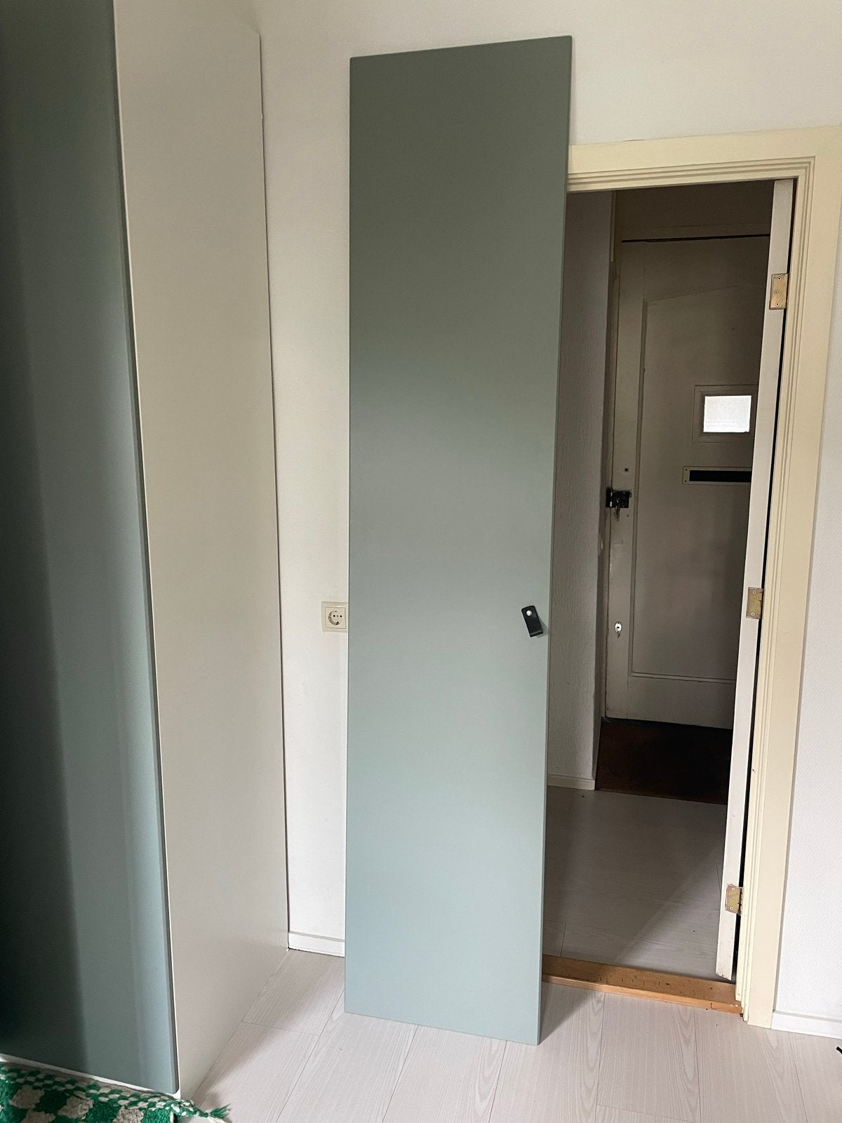 IKEA Pax deur en glazen lade - 50 breed - Mintgroen, Ophalen, Gebruikt