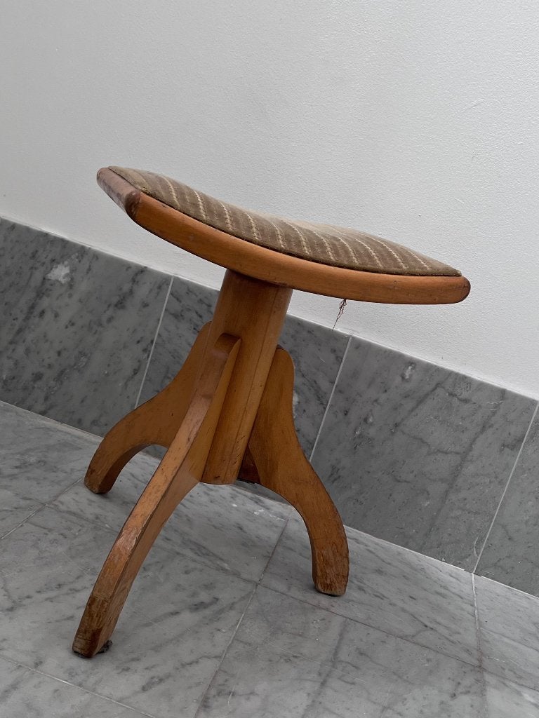 Vintage pianokruk Reiner Model verstelbaar, draaibaar, Huis en Inrichting, Ophalen, Gebruikt, Hout