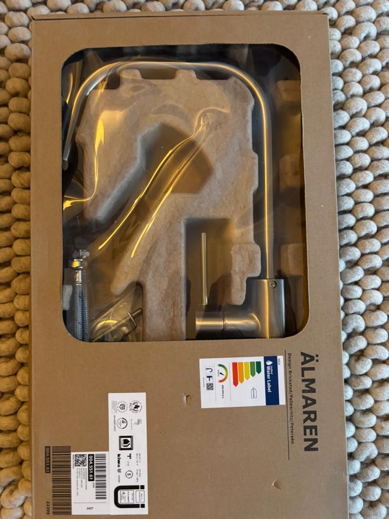 Ikea Älmaren kraan nieuw, Ophalen of Verzenden, Nieuw, Toilet
