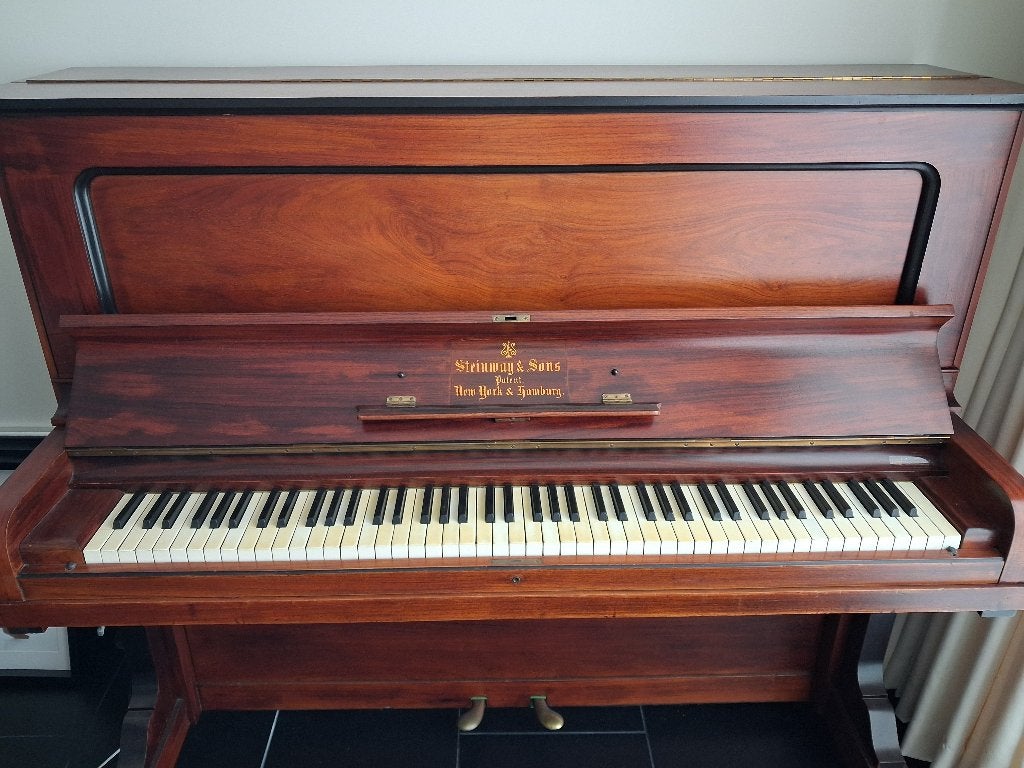 Steinway Piano (antiek), Ophalen, Gebruikt, Bruin, Piano