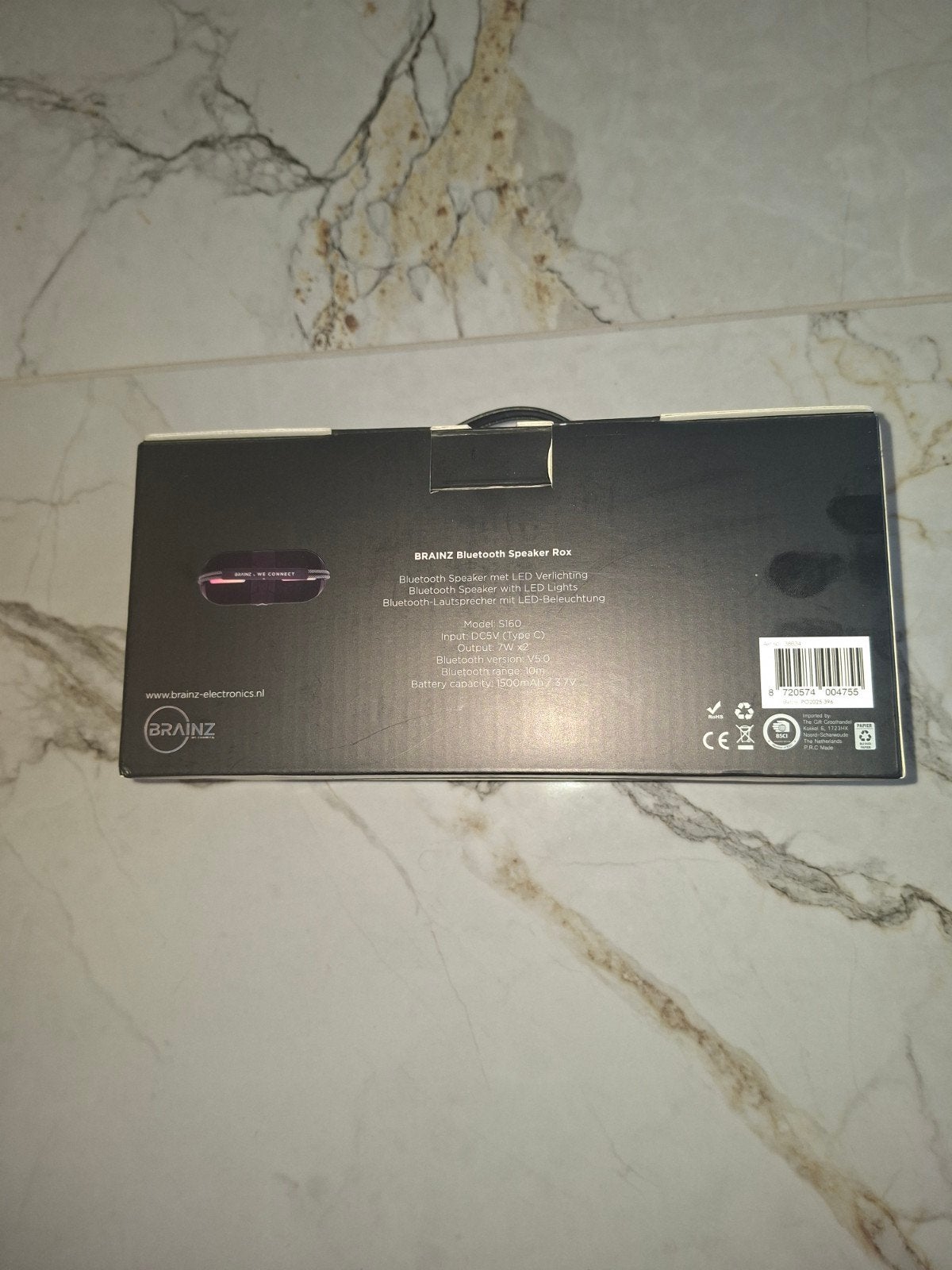 Brainz Bluetooth Speaker Rox - Nieuw in doos, Ophalen, Nieuw, Overige typen