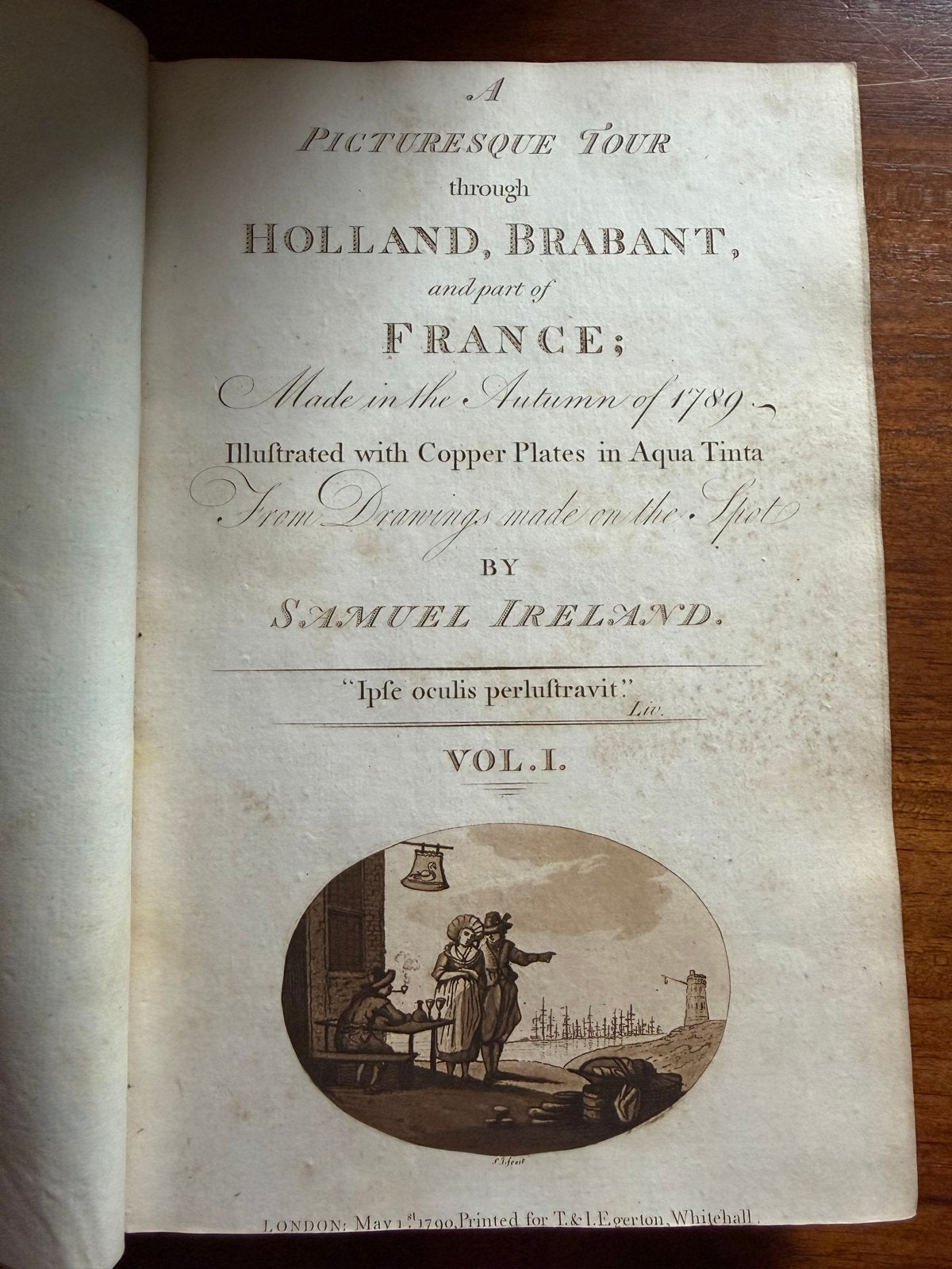 Samuel Ireland - A Picturesque Tour Holland, Brabant 1789, Ophalen of Verzenden, Gelezen, Europa overig