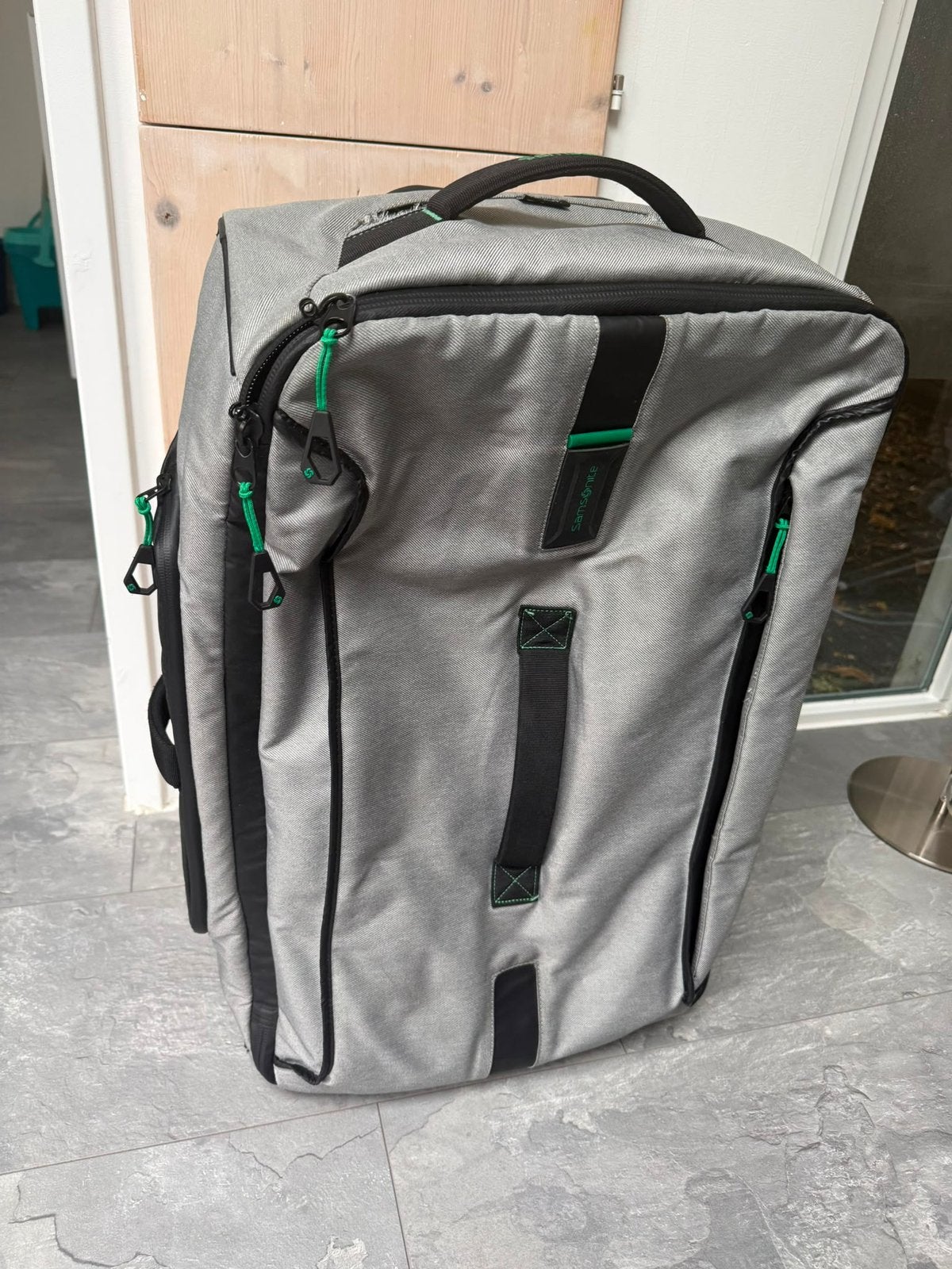 Samsonite  stoffen/zachte koffer, Overige materialen, Wieltjes, Gebruikt, 35 tot 45 cm