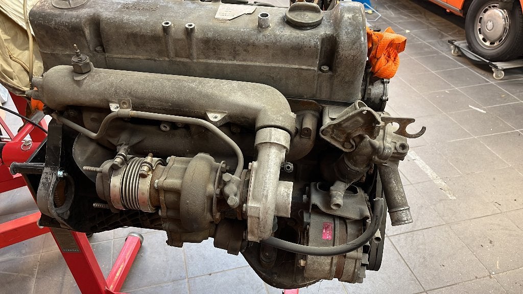 Mercedes OM617 turbodiesel motorblok, Ophalen, Gebruikt, Mercedes-Benz