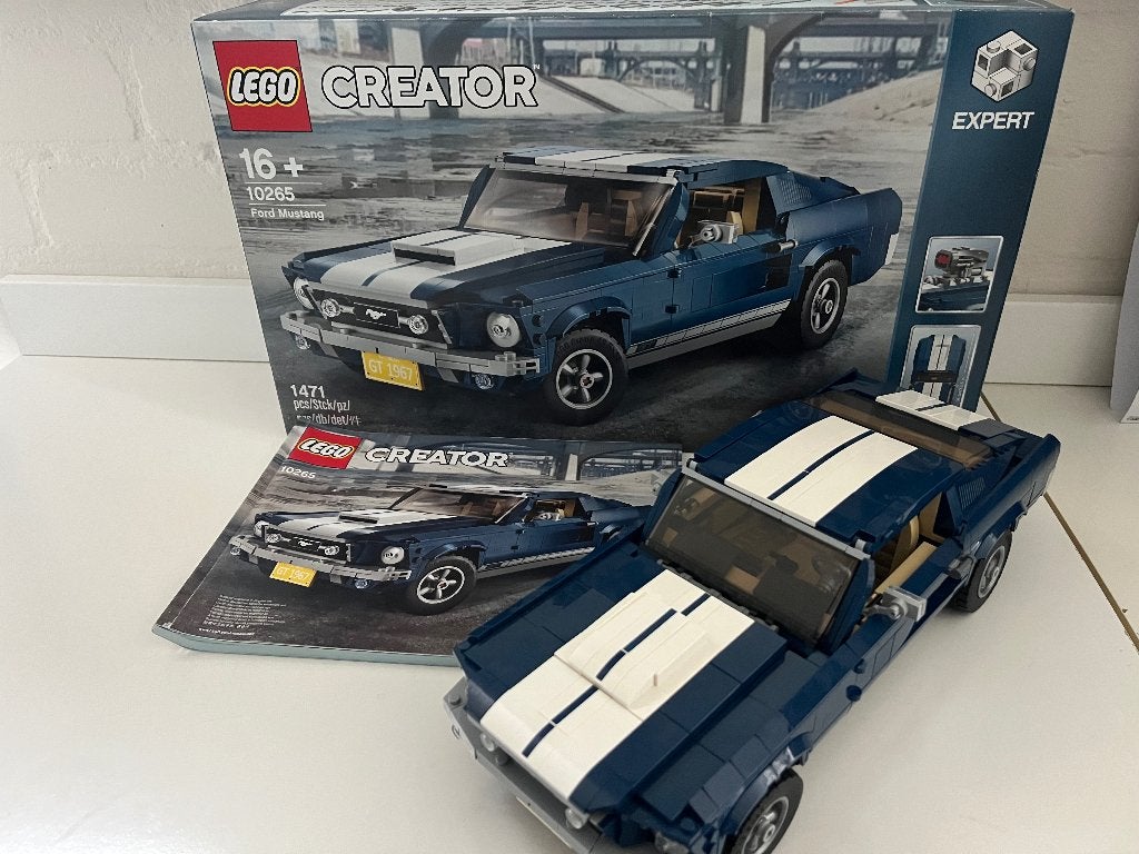 Lego Creator Ford Mustang, Kinderen en Baby's, Speelgoed | Duplo en Lego, Compleet, Lego, Ophalen of Verzenden, Zo goed als nieuw
