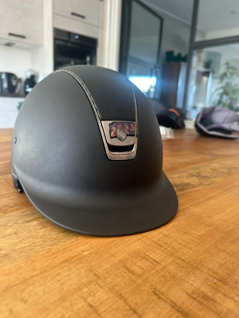 Samshield cap + captas + liners, Dieren en Toebehoren, Paardrijkleding, Ophalen of Verzenden, Zo goed als nieuw, Cap