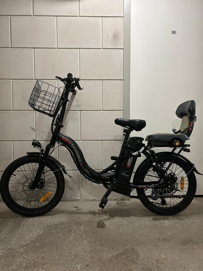 Samebike  Elektrische Vouwfiets (folding electric bike), Minder dan 47 cm, Ophalen of Verzenden, Zo goed als nieuw, Overige merken